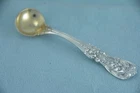 Reed & Barton Francis I Sterling 3-5/8" Gold Washed Master Salt Spoon No Mono