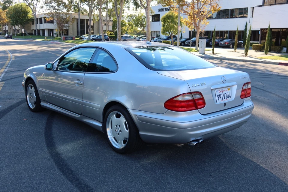 Mercedes-Benz Clase CLK 55 AMG 2002 cupé 86 k V8 cuero térmico luna GPS Foto 2 de 4