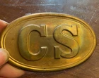 Reproduction CSA CONFEDERATE CIVL WAR Repro waist buckle plate