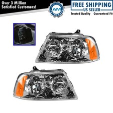 Headlight Assembly Pair Lh Rh 2pc For 2003-2006 Lincoln Navigator Fo2502191 Headlight Assembly Pair Lh Rh 2pc For 2003-2006 Lincoln Navigator Fo2502191