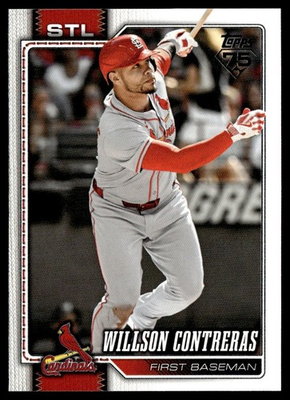 #ad 2026 Topps Series 1 Base Wilson Contreras St. Louis Cardinals #180 $0.99