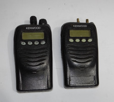 Lot of 2 Kenwood TK-3173-K UHF 128-CH Portable Transceiver Radio  Untested