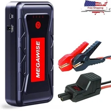 Portable 2500A Car Jump Starter Power Bank Quick Charge USB Type-C 21800mAh