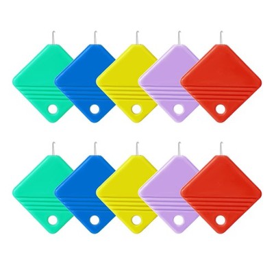 10 PCS Needle Threaders, Automatic Needle Threader for Sewing Machine Square ...