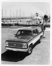 1980 Chevrolet Suburban Truck Factory Press Photo & Release 0301