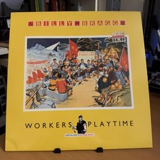 Billy Bragg - Workers Playtime Vinyl Record 1988 Elektra / Asylum Records 60824-