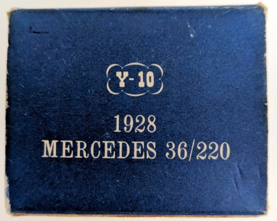 Y-10/2; 1928 Mercedes-Benz 36-220; Blanco, Modelos RAROS de Antaño Caja tipo D3 Foto 4 de 4
