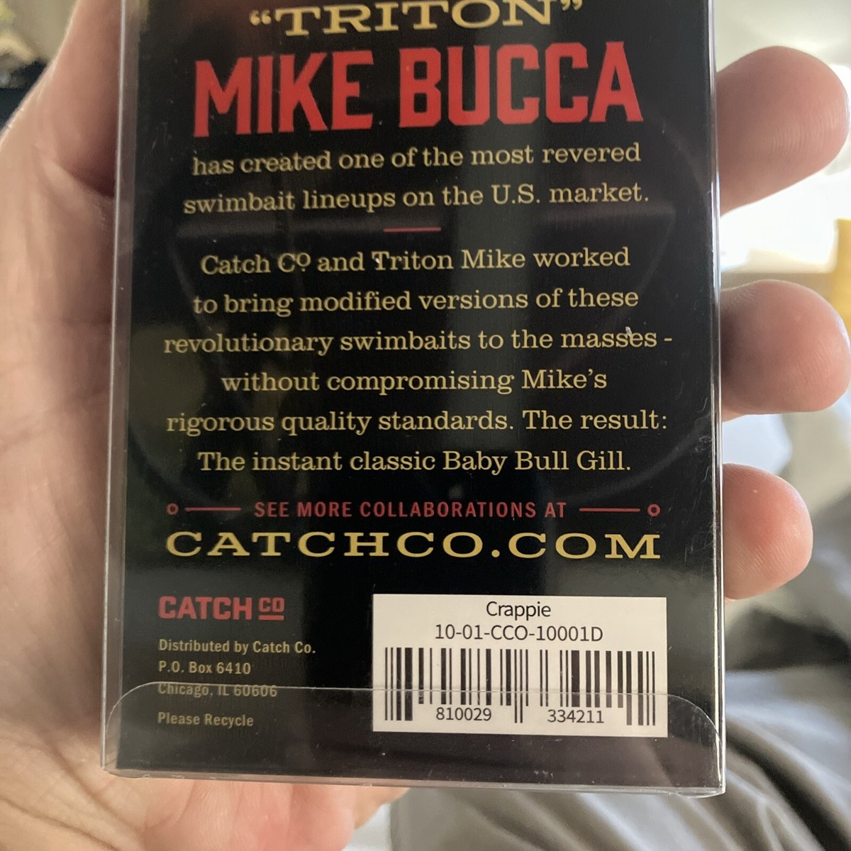 Catch Co Mike Bucca's Baby Bull Gill Swimbait 3.75 3/4 oz in Ruby Gill Catch Co Mike Bucca's Baby Bull Gill Swimbait 3.75 3/4 oz in Ruby Gill