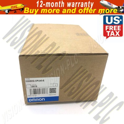 NEW OMRON C200HG-CPU43-E C200HGCPU43E Module  US Free TAX