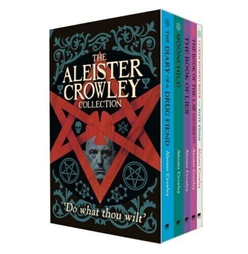 The Aleister Crowley Collection 5 Books Box Set Pack The Diary of a Drug Fiend