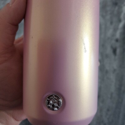 Starbucks Pink Iridescent Vacuum Insulated Stainless Steel Tumbler (12 OZ)  | eBay