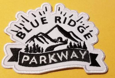 Blue Ridge Parkway Virginia and North Carolina Embroidered Patch app 2.75x3.5''