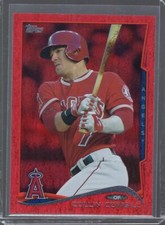 2014 Topps Update Red Hot Foil Collin Cowgill #US-106