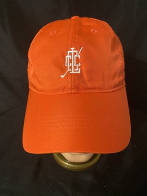 orange nike golf hat