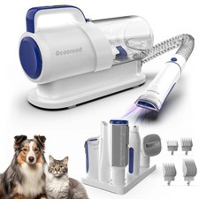 Dog Grooming Vacuum, 13000Pa Dog Vacuum Brush for Shedding Grooming 5-in-1