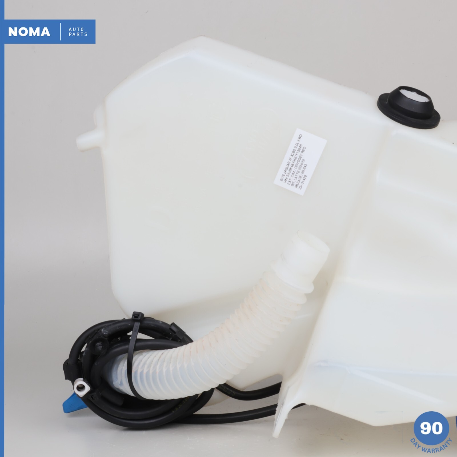 1623 Jaguar XF X260 Windshield Wiper Washer Tank Reservoir Bottle w/ Pumps OEM eBay
