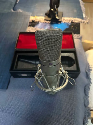 Vintage Original Neumann U87 P48 Condenser Mic Microphone Legendary Studio!