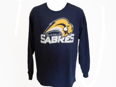 NEW Buffalo Sabres Adult Mens Long or Short Sleeve T-Shirt Sizes M-L-XL