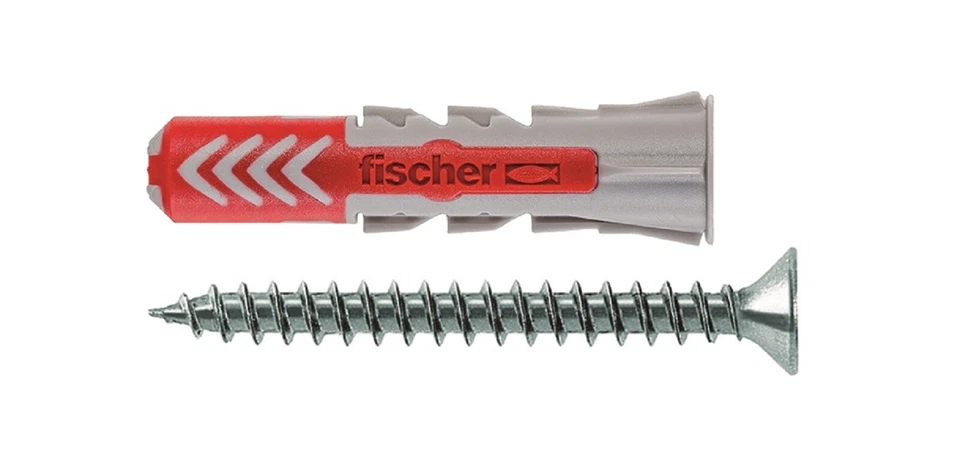 Fischer Dübel DUOPOWER Spreizdübel Klappdübel mit/ohne Schraube 5 - 6 - 8 -10 mm
