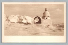 Egyptian Village & Ruins RPPC Rare Antique Photo Postcard Carl Maass Cairo