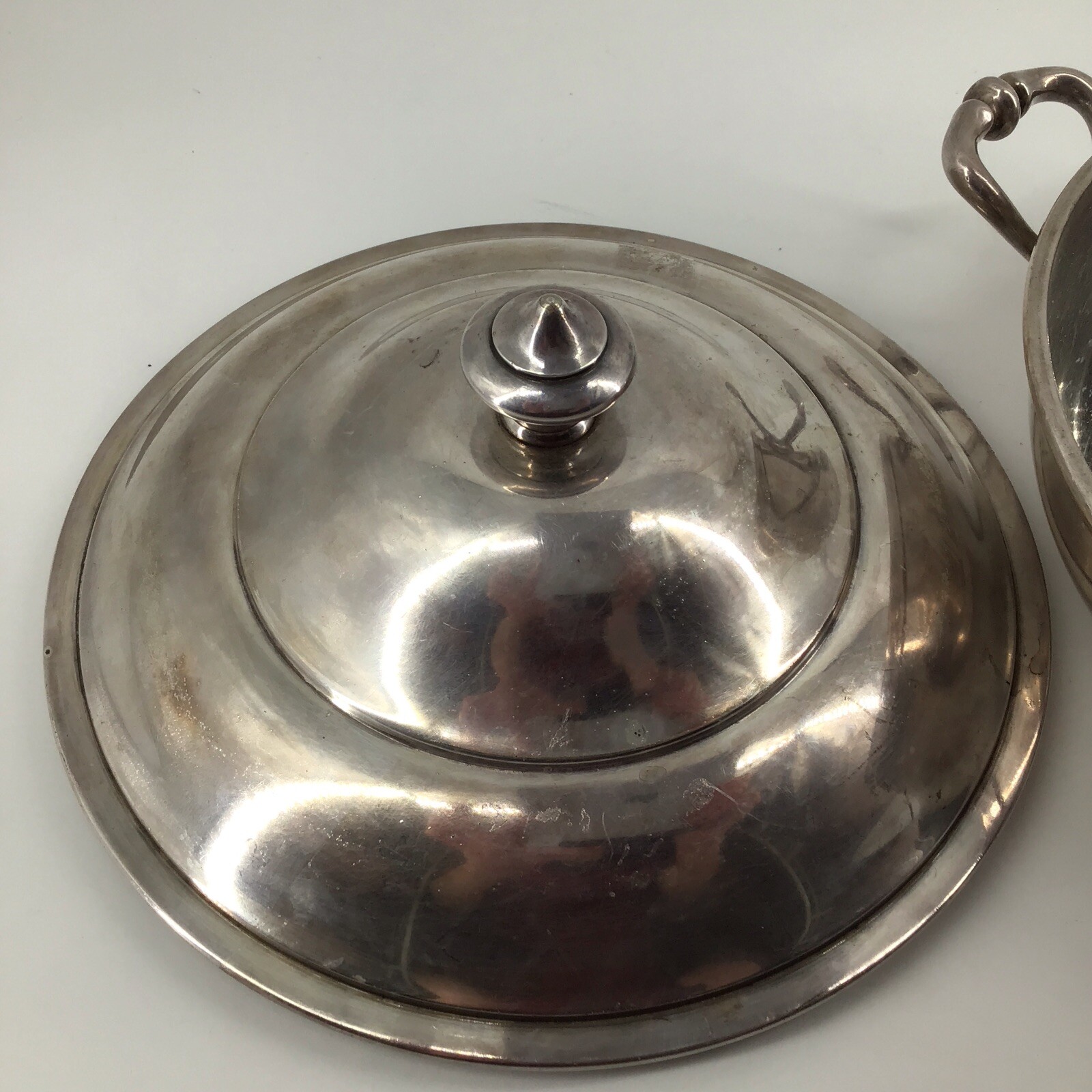 ART KRUPP BERNDORF Decò Silver Plate Tureen With Lid  100 Cl/Qt German