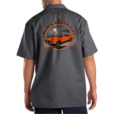 2019 Cruisin Ocean City official car show charcoal shop shirt - work shirt alt
