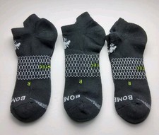 Bombas All Purpose Performance Athletic Ankle Socks Lot Of 3 Size XL