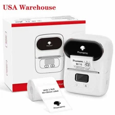 Phomemo M110 Bluetooth Label Maker Machine Portable Wireless Thermal Printer LOT