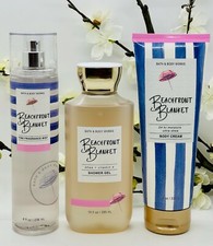 Bath and Body Works Beachfront Blanket Fine Mist, Shower Gel, Body Cream 3Pc Set