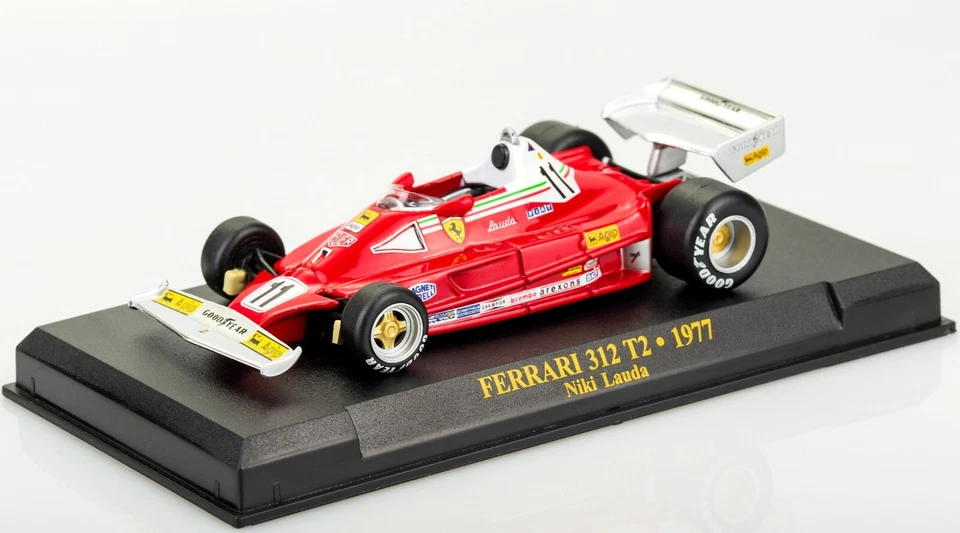 Ferrari 312 T2 Niki Lauda 1977 Scala 1:43 Modellino Formula 1 BLISTER NUOVO - Immagine 3 di 4