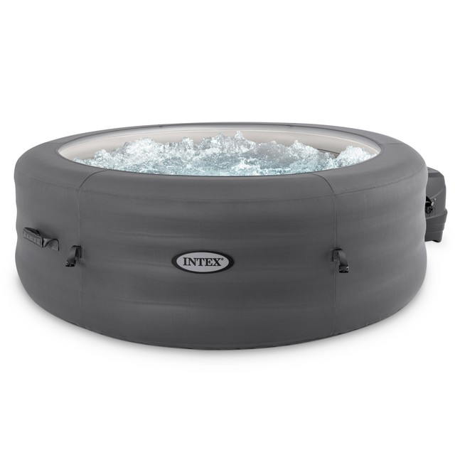 Intex 28481e Simple Spa 77in X 26in Inflatable Hot Tub With Filter Pump And Cover For Sale Online Ebay