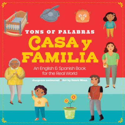 Tons of Palabras: Casa Y Familia: Help kids learn English and Spanish wor - GOOD