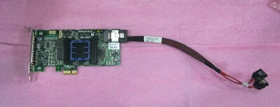 Adaptec ASR-6405E 128MB PCIe-x1 WITH CBL RMS36-3381 SAS RAID Controller - L2805