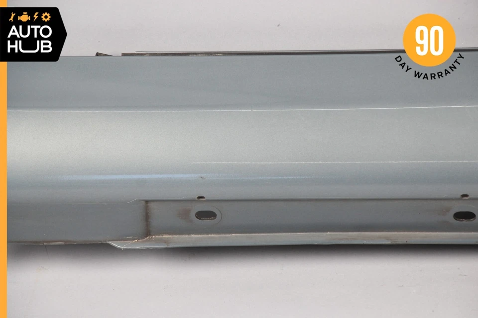 06-09 Mercedes W209 CLK350 CLK500 Coupe Right Rocker Molding Side Skirt OEM - Image 3 of 4