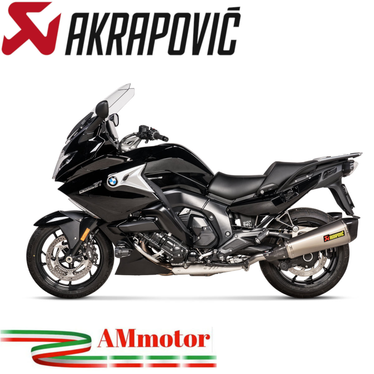 BMW K1600GT AKRAPOVIČ スリップオンマフラー Akrapovic Bmw K 1600 GT / GTL 2024 Exhaust For Motorcycle 2 Slip