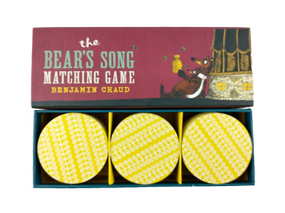 The Bear's Song Matching Game Benjamin Chaud Chronicle Books Complete  