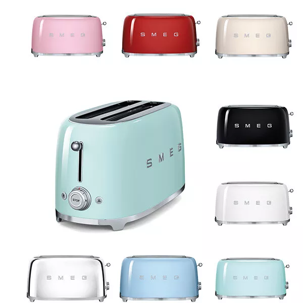 Smeg TSF02 50's Retro Four Slice Toaster, Unused, Choice of Colour