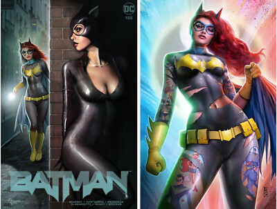 BATMAN #132 (NATHAN SZERDY EXCLUSIVE TRADE/TATTOO VIRGIN VARIANT SET) ~ DC