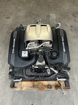 2015 MERCEDES C63S AMG EDITION 1 W205 4.0L V8 ENGINE M177 223K