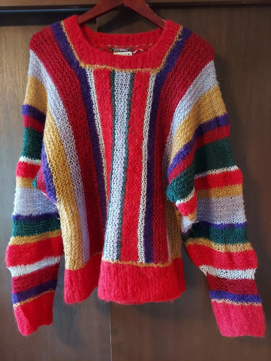 Unisex Vintage Louis Vuitton Open Knit Mohair Sweater