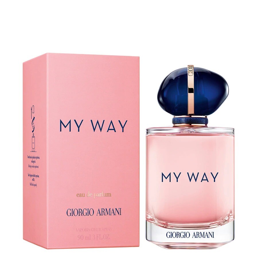 Armani Donna Bianchi/Blu/Oro My Way Eau De Parfum 90Ml - Immagine 4