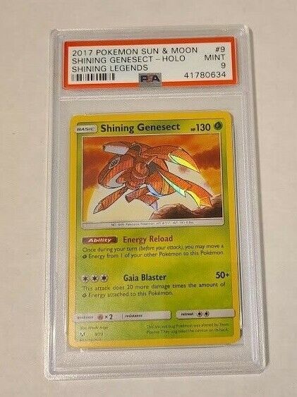 Carta Pokemon Genesect Luminescente Shiny