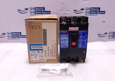 Terasaki Electric XS50NS TemBreak Circuit Breaker 20A 3Pole AC220V 25kA