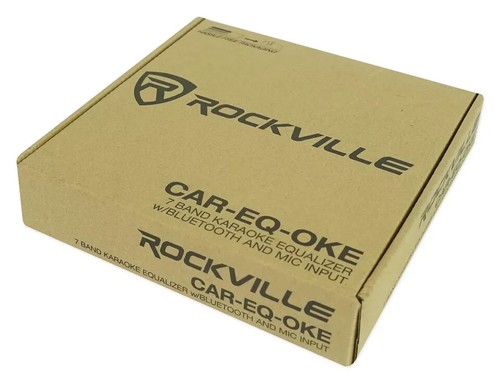 Rockville CAR-EQ-Oke Car Audio 7 Band Equalizer w Bluetooth + Mic Input N104 - Picture 12 of 12