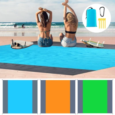 LONENESSL Strandmatte XXL Outdoor Faltbare Picknickdecke Wasserdicht Ultraleicht Matte DHL