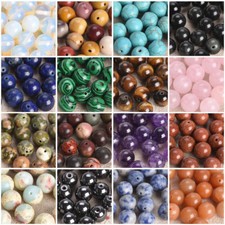 4mm 6mm 8mm 10mm 12mm Natural Stone Loose Bea...