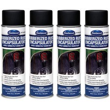 Eastwood Black Rubberized Rust Encapsulator 15 Oz Aerosol 4 Pack