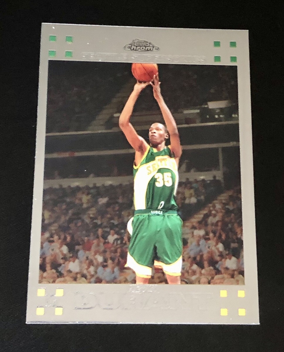 ☄️Kevin Durant☄️ 2007-08 Topps Chrome #131 Rookie Sonics KD 