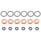 Injector Fuel Injector Gasket Set Copper Seal Ring For Audi A6 A4 A5 Q5 Q7 2.7 3.0