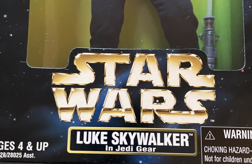 1998 STAR WARS 12" INCH LUKE SKYWALKER in JEDI GEAR Hasbro Action Collection NIB - Picture 8 of 8
